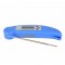 Meat Thermometer, Dual Probe Food Thermometer with Backlight & Calibration, Digital Instant Read Meat Thermometer for Kitchen, Food Cooking, BBQ, Milk, Coffee, and Oil Deep Frying (Blue)