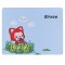 Epxee mouse pad, cute mouse pad, rectangular non-slip rubber mouse pad, office supplies desktop decorative mouse pad