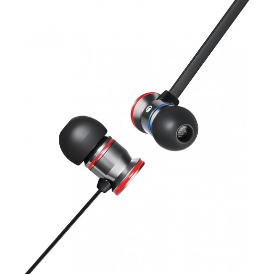 Epxee  Earphones Wired in-Ear Headphones with Microphone Noise Isolating Earbud Tips Strong Bass 3.5mm Jack Tangle-Free Flat Cable for Phones iPhone iPad iPod MP3 Players Tablets Laptops。