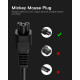 Epxee Electric Charging Cables  Compatible with Ninebot by Segway MAX G30/G30P Kick Scooter, 3 Prong Mickey Mouse Power Cord, 6ft Power Cable Universal AC Cable US Plug Replacement Cord