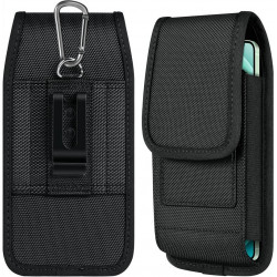 Epxee Carrying cases for cell phones for Samsung Galaxy S21 S22 S20 Plus Ultra FE 5G S10+ S9 S8 A12 A13 A32 A52 A11 A01 A21 A51 A71 A02S Men Cell Phone Belt Clip Holster Carrying Pouch w Card Holder RFID Blocking