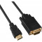 Epxee Computer cables ，HDMI to VGA cable , Epxee Gold-Plated HDMI to VGA 6 Feet Cable (Male to Male) Compatible for Computer, Desktop, Laptop, PC, Monitor, Projector, HDTV, Raspberry Pi, Roku, Xbox and More